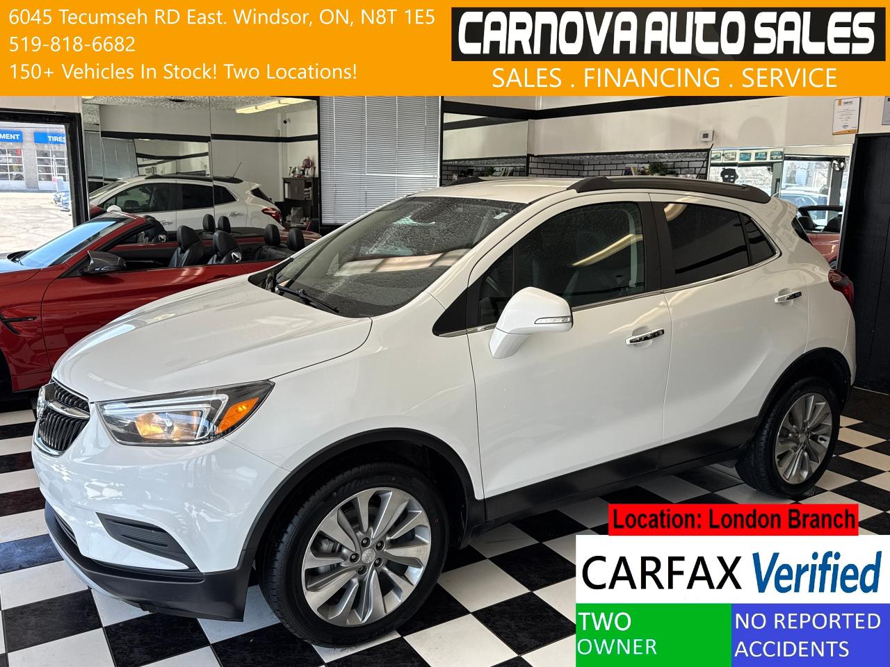 Used 2018 Buick Encore Preferred+Camera+ApplePlay+CLEAN CARFAX for sale in Windsor, ON