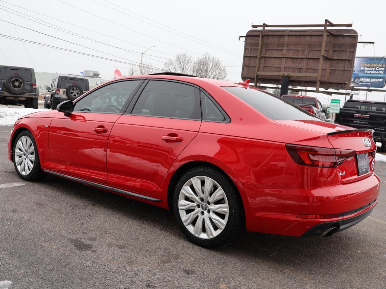 2018 Audi A4 TECH S-LINE AWD CERTIFIED *AUDI MAINTAIN* CAMERA NAV BLUETOOTH LEATHER HEATED SEATS SUNROOF CRUISE ALLOYS Photo