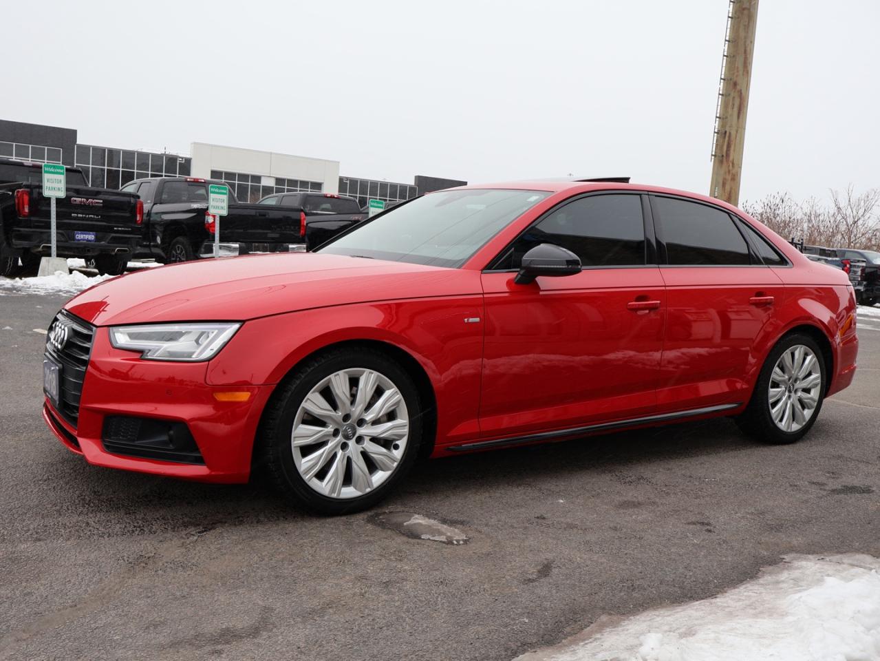 2018 Audi A4 TECH S-LINE AWD CERTIFIED *AUDI MAINTAIN* CAMERA NAV BLUETOOTH LEATHER HEATED SEATS SUNROOF CRUISE ALLOYS Photo