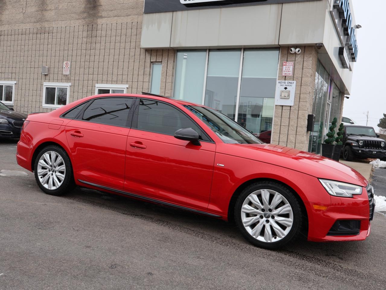 2018 Audi A4 TECH S-LINE AWD CERTIFIED *AUDI MAINTAIN* CAMERA NAV BLUETOOTH LEATHER HEATED SEATS SUNROOF CRUISE ALLOYS Photo