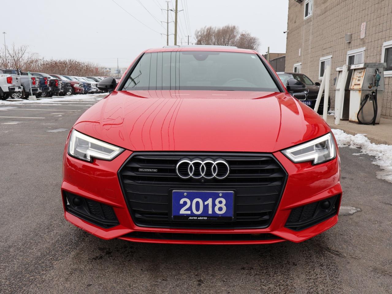 2018 Audi A4 TECH S-LINE AWD CERTIFIED *AUDI MAINTAIN* CAMERA NAV BLUETOOTH LEATHER HEATED SEATS SUNROOF CRUISE ALLOYS Photo