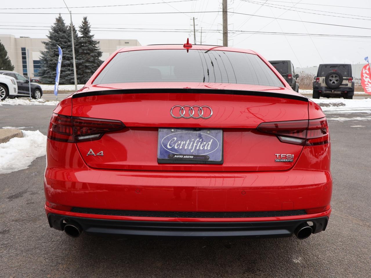 2018 Audi A4 TECH S-LINE AWD CERTIFIED *AUDI MAINTAIN* CAMERA NAV BLUETOOTH LEATHER HEATED SEATS SUNROOF CRUISE ALLOYS Photo