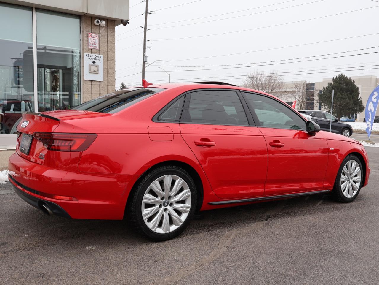 2018 Audi A4 TECH S-LINE AWD CERTIFIED *AUDI MAINTAIN* CAMERA NAV BLUETOOTH LEATHER HEATED SEATS SUNROOF CRUISE ALLOYS Photo