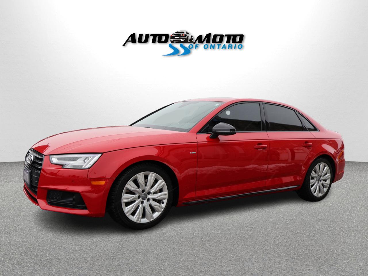 2018 Audi A4 TECH S-LINE AWD CERTIFIED *AUDI MAINTAIN* CAMERA NAV BLUETOOTH LEATHER HEATED SEATS SUNROOF CRUISE ALLOYS Photo