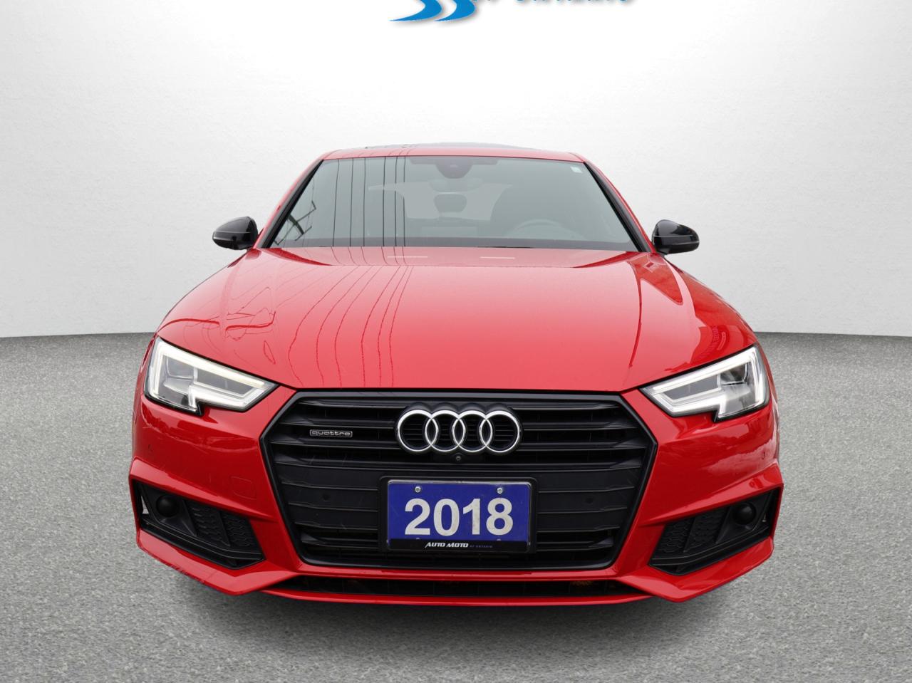 2018 Audi A4 TECH S-LINE AWD CERTIFIED *AUDI MAINTAIN* CAMERA NAV BLUETOOTH LEATHER HEATED SEATS SUNROOF CRUISE ALLOYS Photo