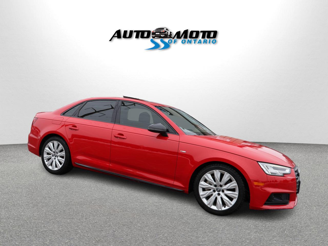 2018 Audi A4 TECH S-LINE AWD CERTIFIED *AUDI MAINTAIN* CAMERA NAV BLUETOOTH LEATHER HEATED SEATS SUNROOF CRUISE ALLOYS Photo