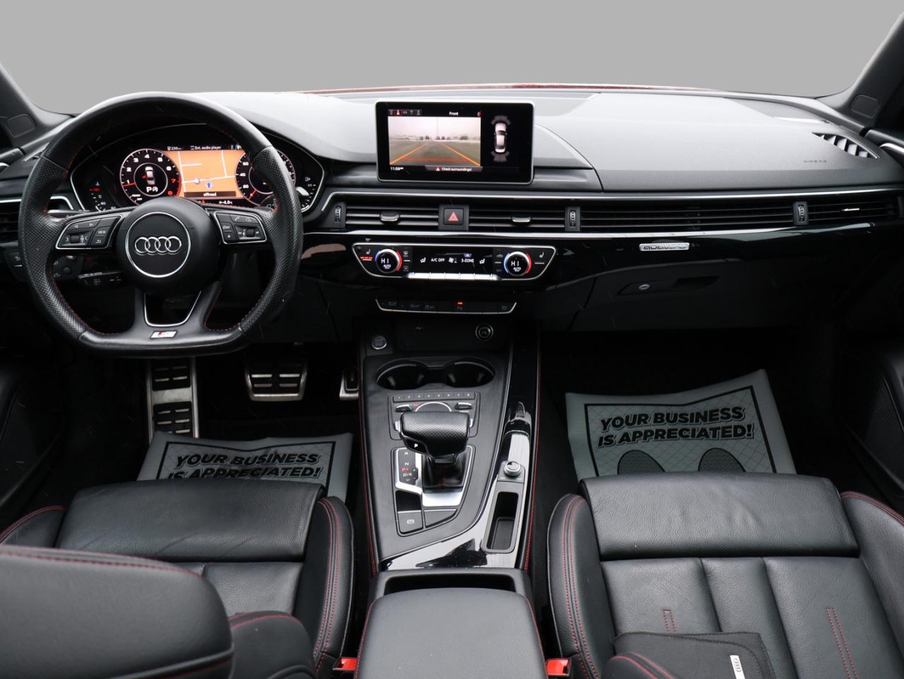 2018 Audi A4 TECH S-LINE AWD CERTIFIED *AUDI MAINTAIN* CAMERA NAV BLUETOOTH LEATHER HEATED SEATS SUNROOF CRUISE ALLOYS Photo