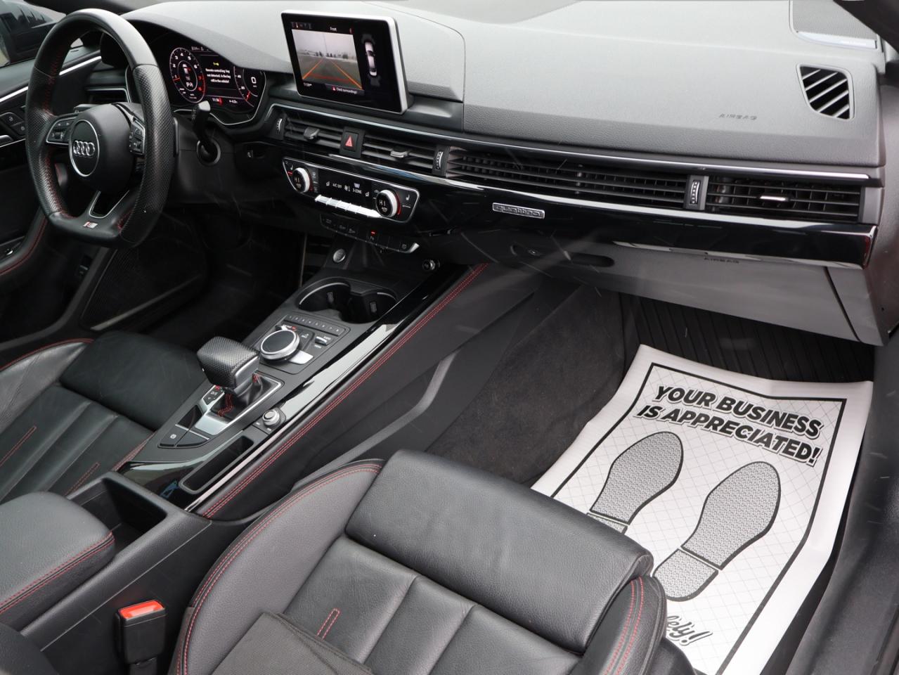 2018 Audi A4 TECH S-LINE AWD CERTIFIED *AUDI MAINTAIN* CAMERA NAV BLUETOOTH LEATHER HEATED SEATS SUNROOF CRUISE ALLOYS Photo