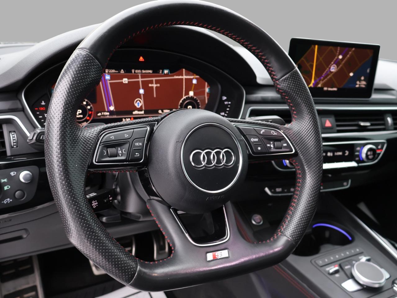 2018 Audi A4 TECH S-LINE AWD CERTIFIED *AUDI MAINTAIN* CAMERA NAV BLUETOOTH LEATHER HEATED SEATS SUNROOF CRUISE ALLOYS Photo