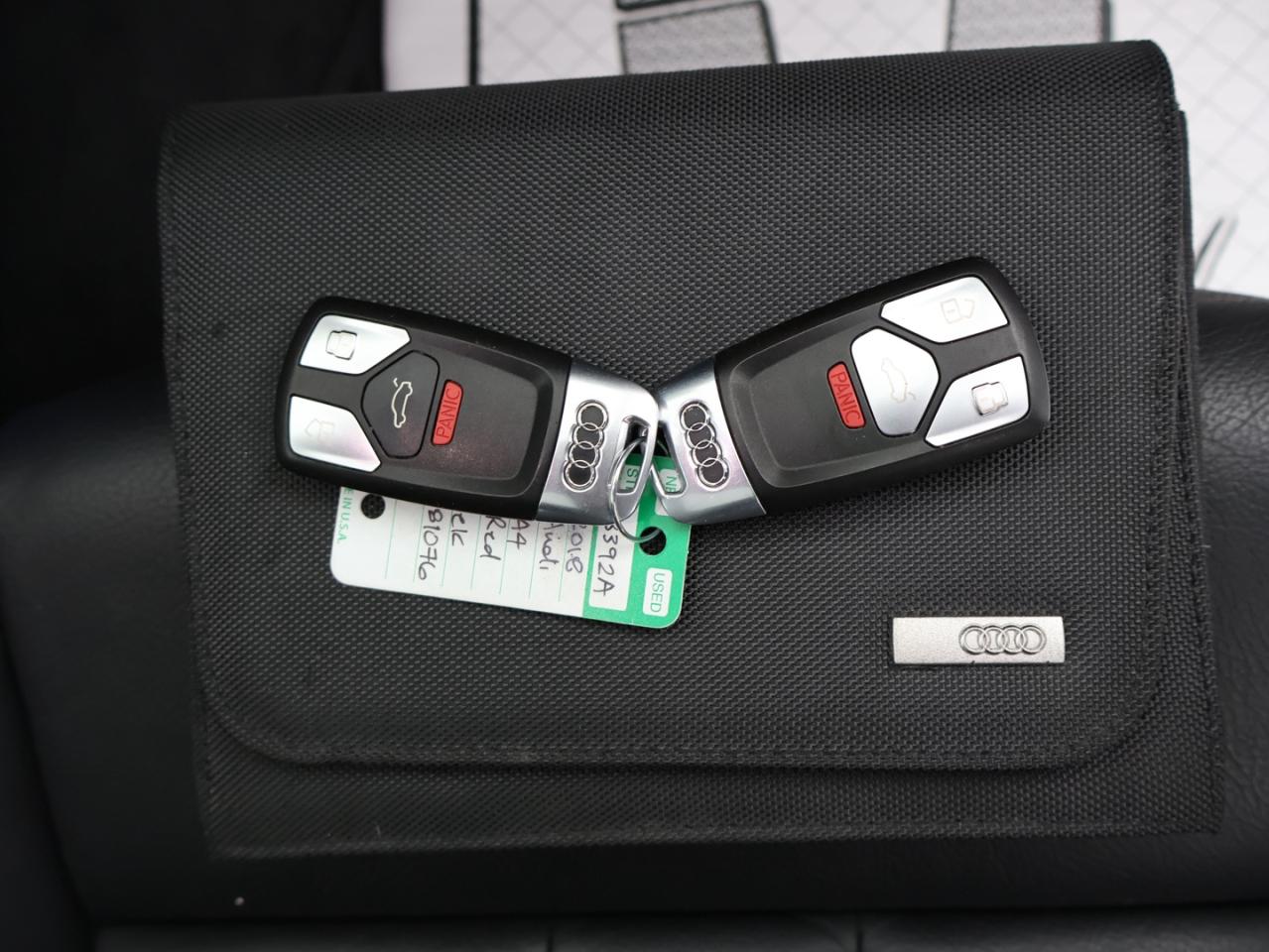 2018 Audi A4 TECH S-LINE AWD CERTIFIED *AUDI MAINTAIN* CAMERA NAV BLUETOOTH LEATHER HEATED SEATS SUNROOF CRUISE ALLOYS Photo