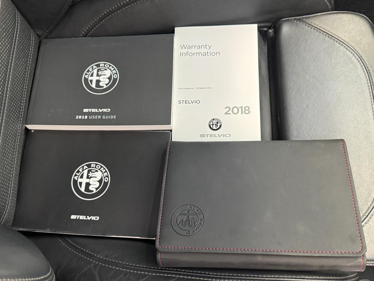 2018 Alfa Romeo Stelvio TI SPORT AWD+New Tires+Brakes+CLEAN CARFAX Photo