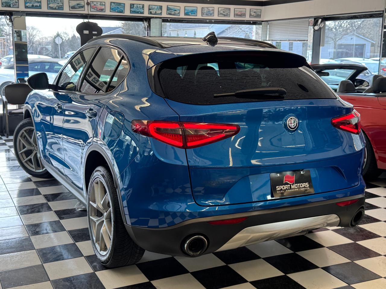2018 Alfa Romeo Stelvio TI SPORT AWD+New Tires+Brakes+CLEAN CARFAX Photo