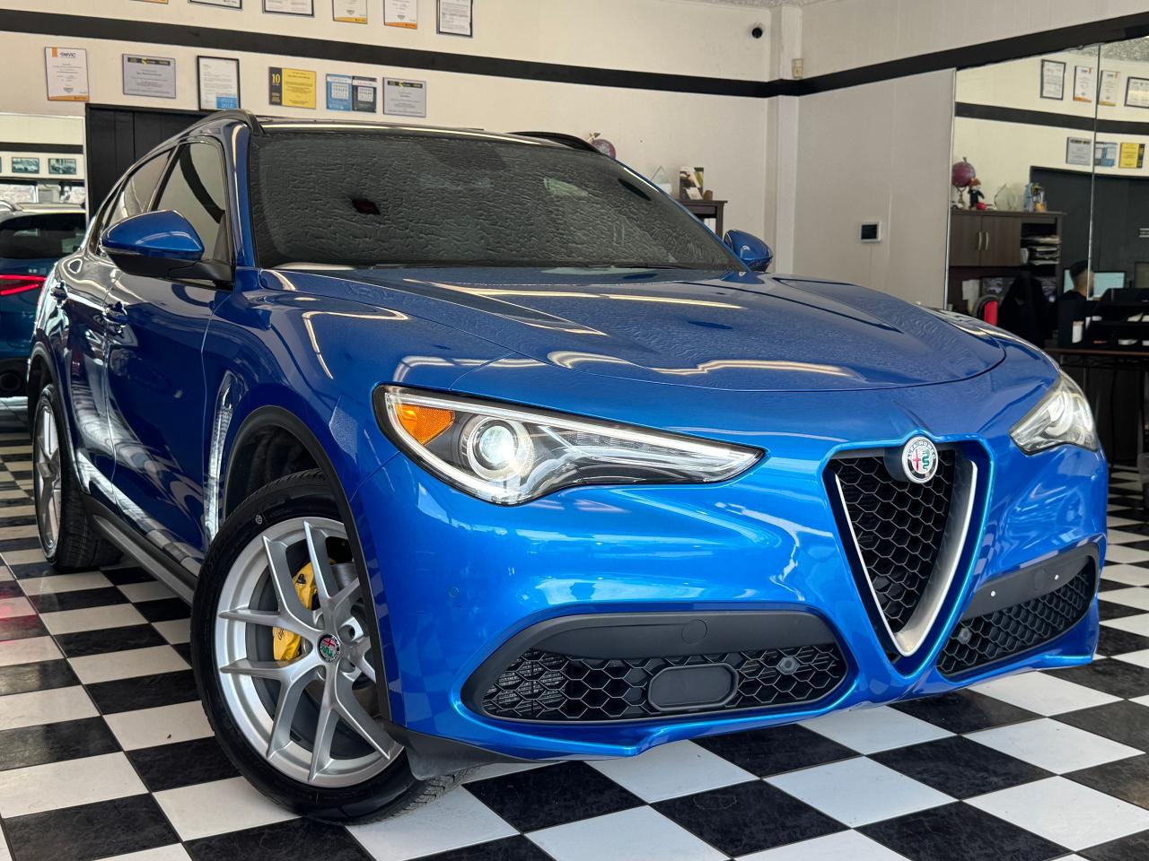 2018 Alfa Romeo Stelvio TI SPORT AWD+New Tires+Brakes+CLEAN CARFAX Photo