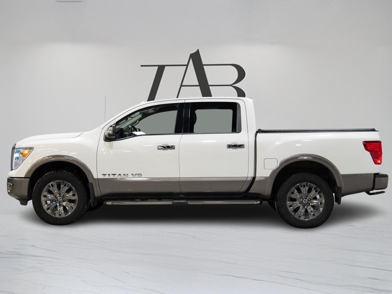 2019 Nissan Titan PLATINUM RESERVE | TONNEAU COVER | FENDER  | 20 IN Photo
