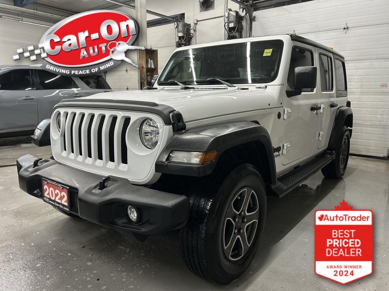 2022 Jeep Wrangler Unlimited SPORT S 4X4 | HARD TOP | CARPLAY | REMOTE START Photo0