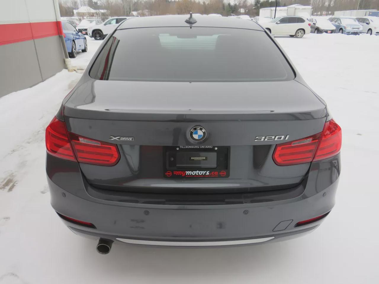 2014 BMW 3 Series 320I Xdrive  | Safety Certified | Clean Title | No Accidents | Very Low Km | AWD | Alloy Rims | Leather | Sunroof | Fog Lights | Heated Seats | CD Player | Rubber Mats | Dual Climate Control | Drive Modes | Push Button Start | Cruise Control | Bluetooth Photo