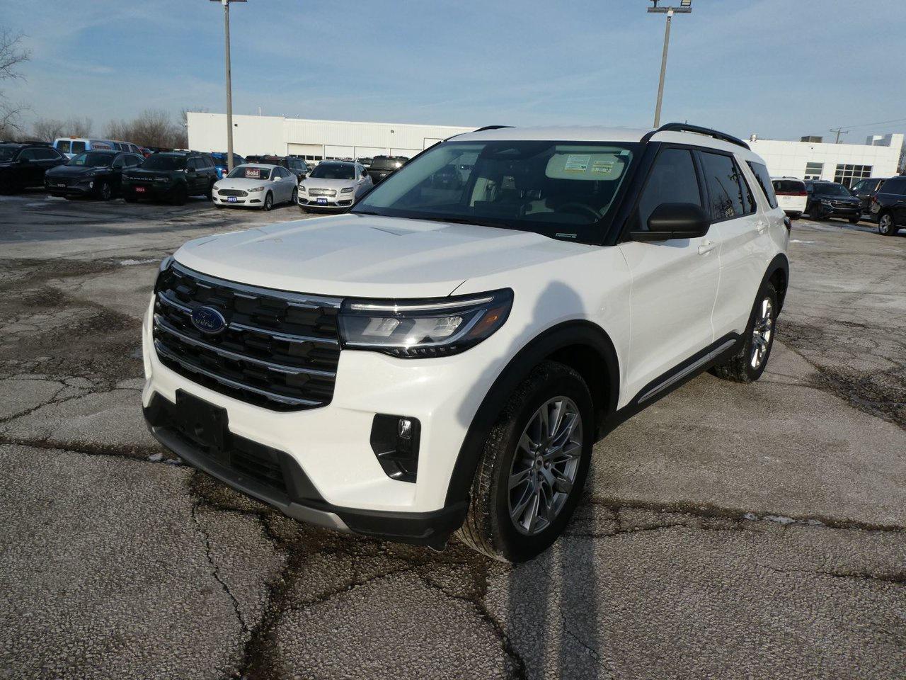 Leather, Navigation, Navi, GPS, Backup Camera, Power Liftgate, Apple CarPlay / Android Auto, Heated Seats, AWD, 4WD.

Recent Arrival! White Metallic 2025 Ford Explorer Active | Heated Seats | Backup Cam | Heated Steering |



Clean CARFAX.

CARFAX One-Owner. Save time, money, and frustration with our transparent, no hassle pricing. Using the latest technology, we shop the competition for you and price our pre-owned vehicles to give you the best value, upfront, every time and back it up with a free market value report so you know you are getting the best deal!

Every Pre-Owned vehicle at Ken Knapp Ford goes through a high quality, rigorous cosmetic and mechanical safety inspection. We ensure and promise you will not be disappointed in the quality and condition of our inventory. A free CarFax Vehicle History report is available on every vehicle in our inventory.



Ken Knapp Ford proudly sits in the small town of Essex, Ontario. We are family owned and operated since its beginning in November of 1983. Ken Knapp Ford has used this time to grow and ensure a convenient car buying experience that solely relies on customer satisfaction; this is how we have won 23 Presidents Awards for exceptional customer satisfaction!

If you are seeking the ultimate buying experience for your next vehicle and want the best coffee, a truly relaxed atmosphere, to deal with a 4.7 out of 5 star Google review dealership, and a dog park on site to enjoy for your longer visits; we truly have it all here at Ken Knapp Ford.

Where customers dont care how much you know, until they know how much you care.