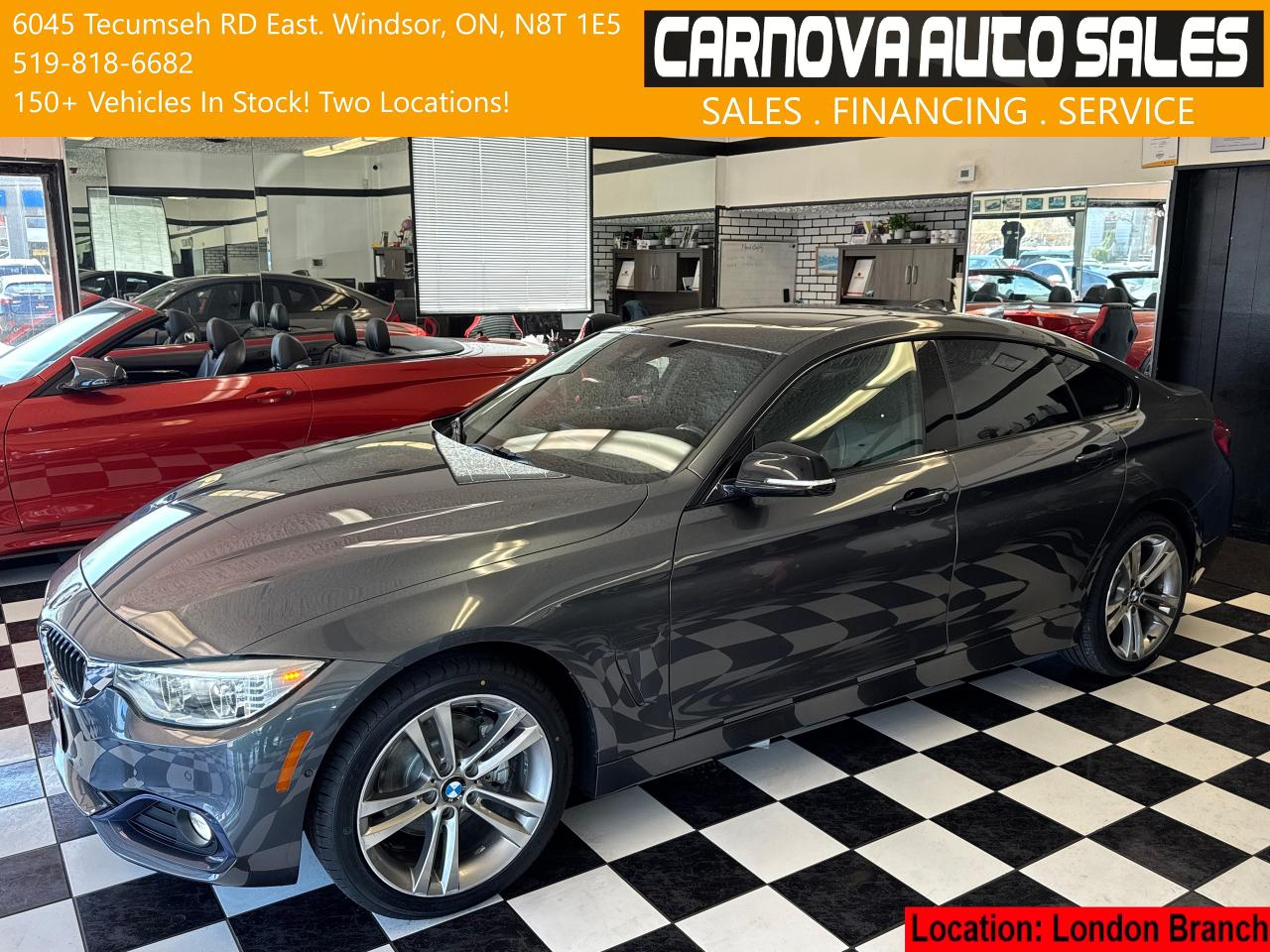 2016 BMW 4 Series 428i xDrive AWD Gran Coupe+New Tires+CLEAN CARFAX Photo0