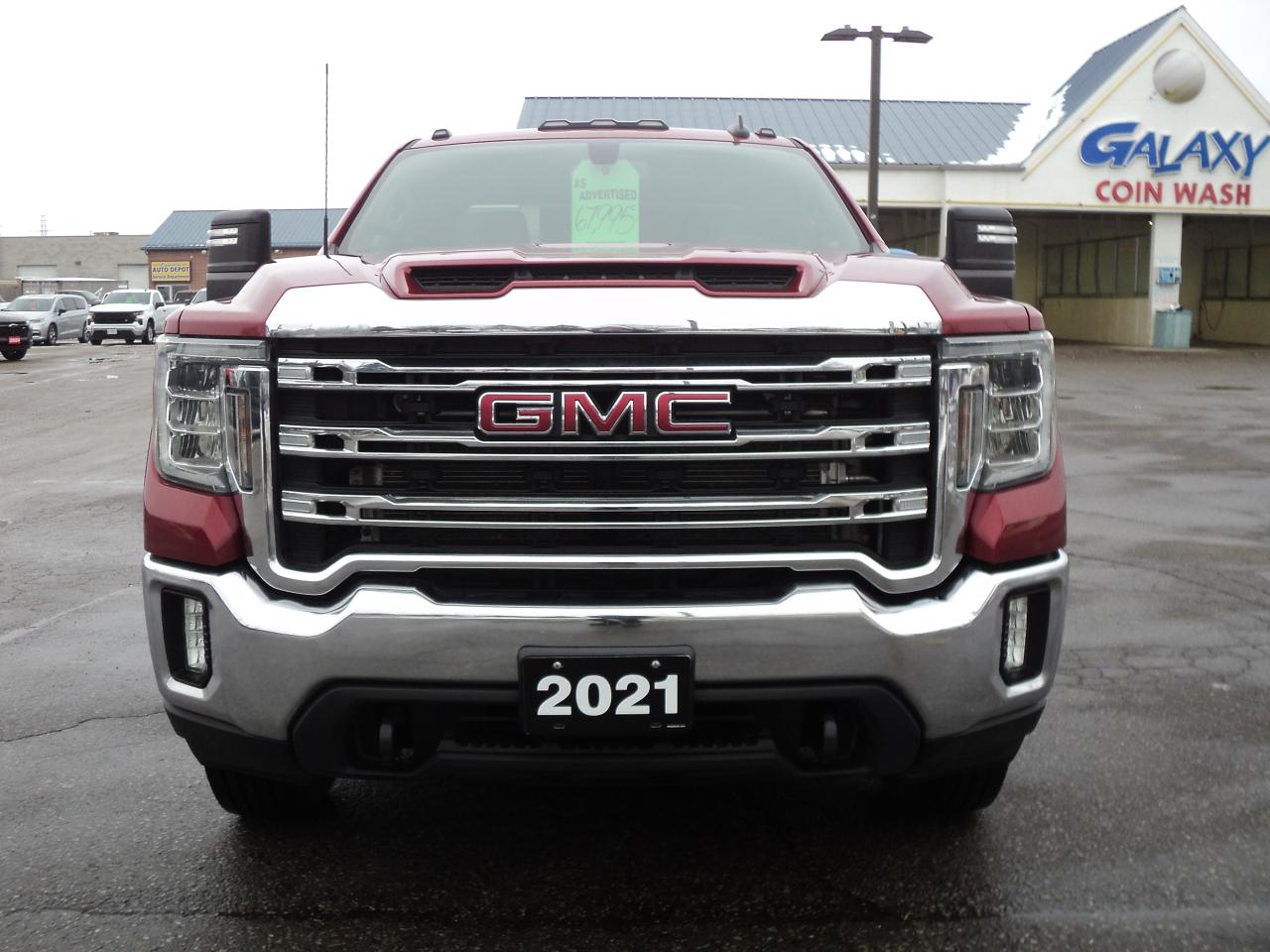 2021 GMC Sierra 3500 HD SLE CrewCab4WD 6.6L8cylDiesel8ftBox HeatedSeats Photo4
