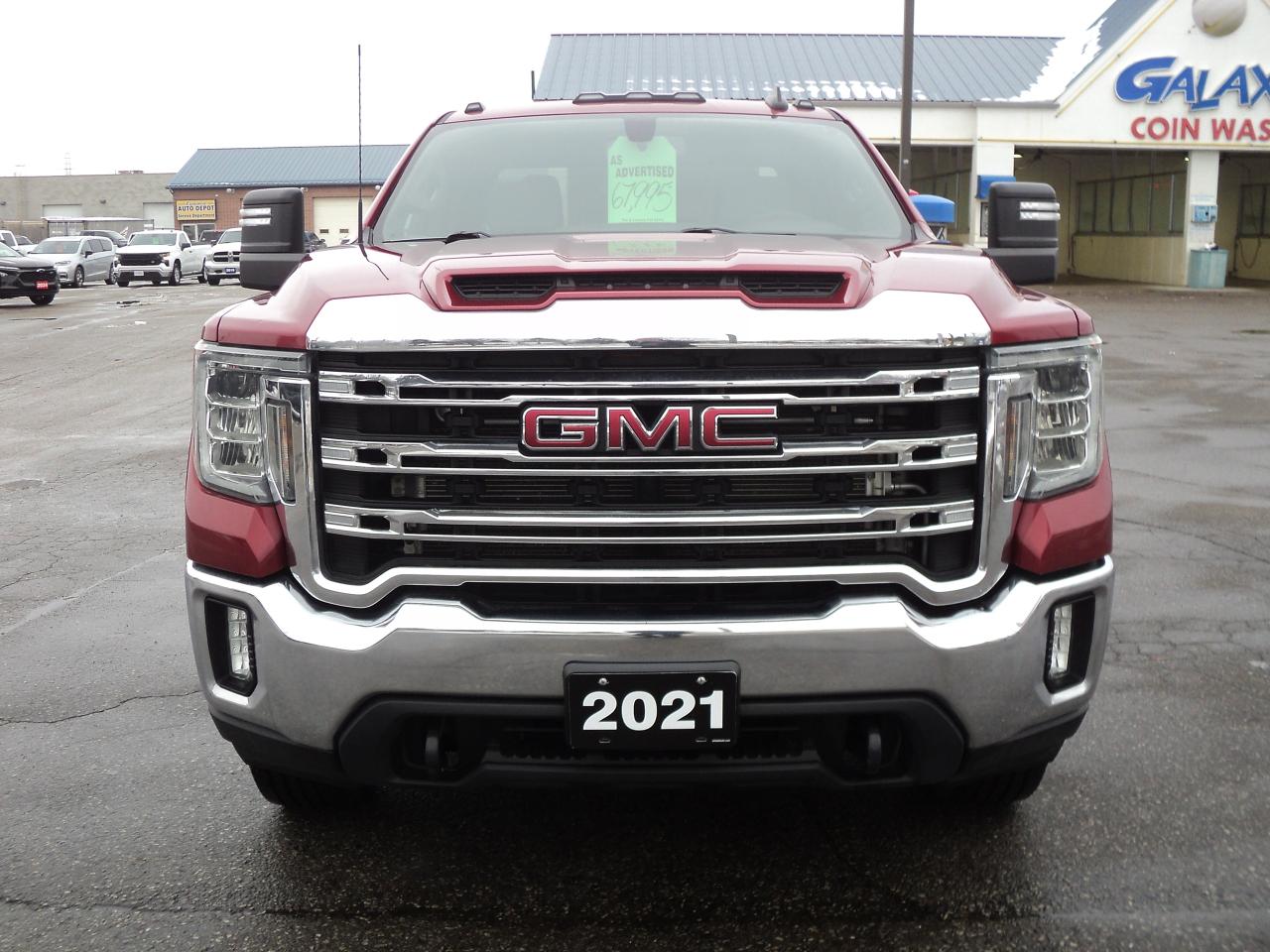2021 GMC Sierra 3500 HD SLE CrewCab4WD 6.6L8cylDiesel8ftBox HeatedSeats Photo2