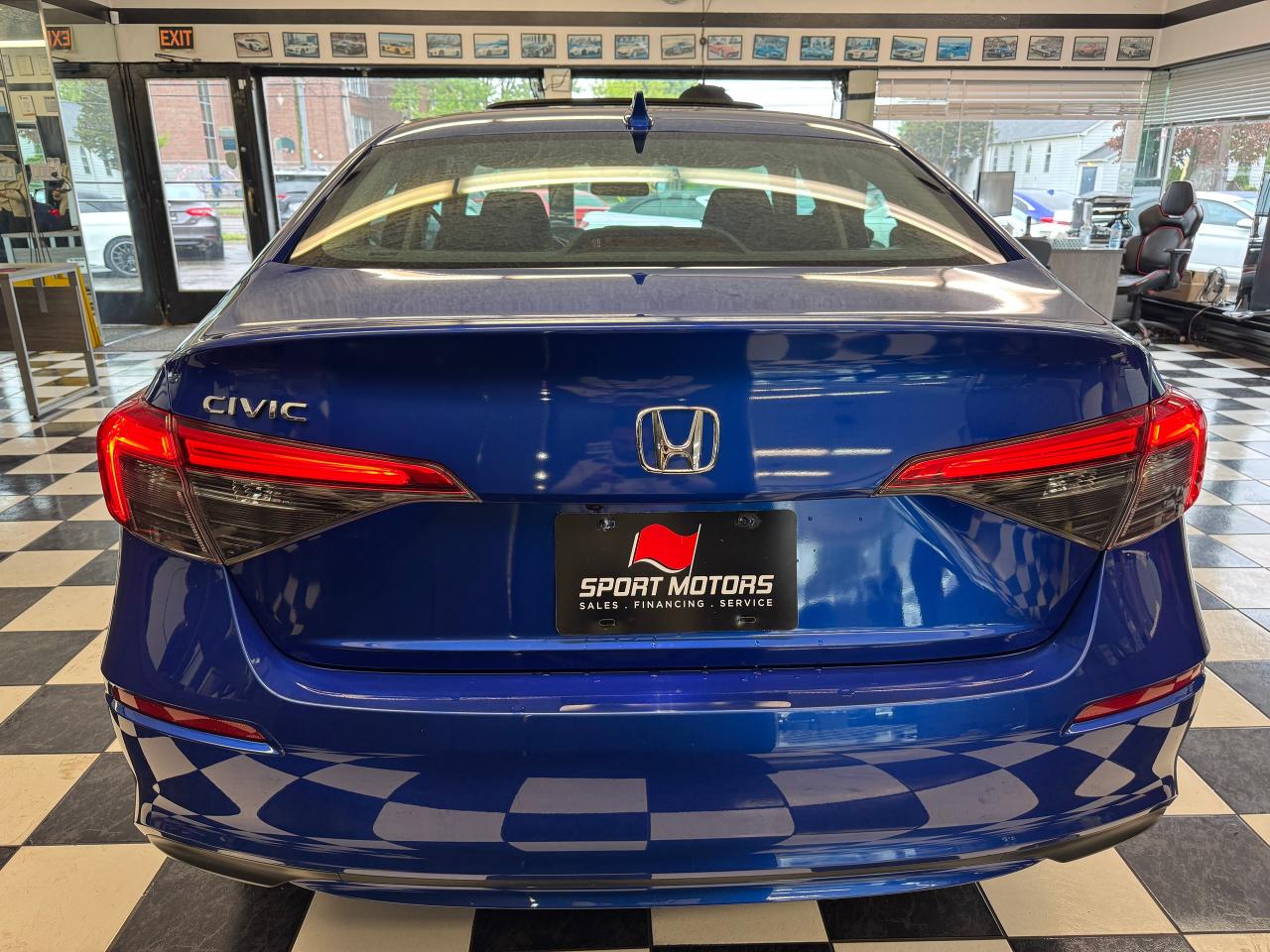 2022 Honda Civic EX+Blind Spot+Roof+ONE OWNER+CLEAN CARFAX Photo