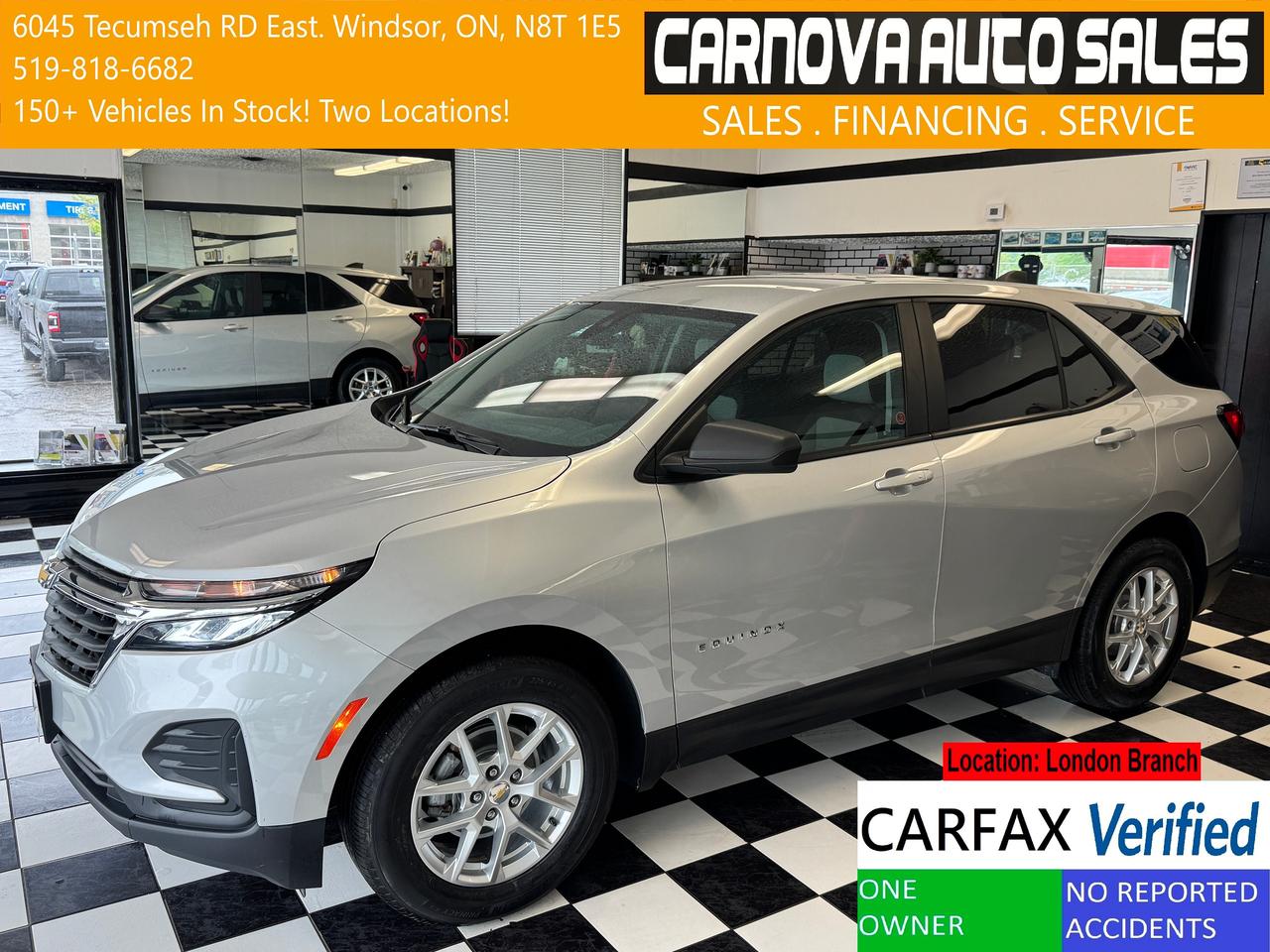 2022 Chevrolet Equinox LS+New Brakes+Camera+Collision Alert+CLEAN CARFAX Photo