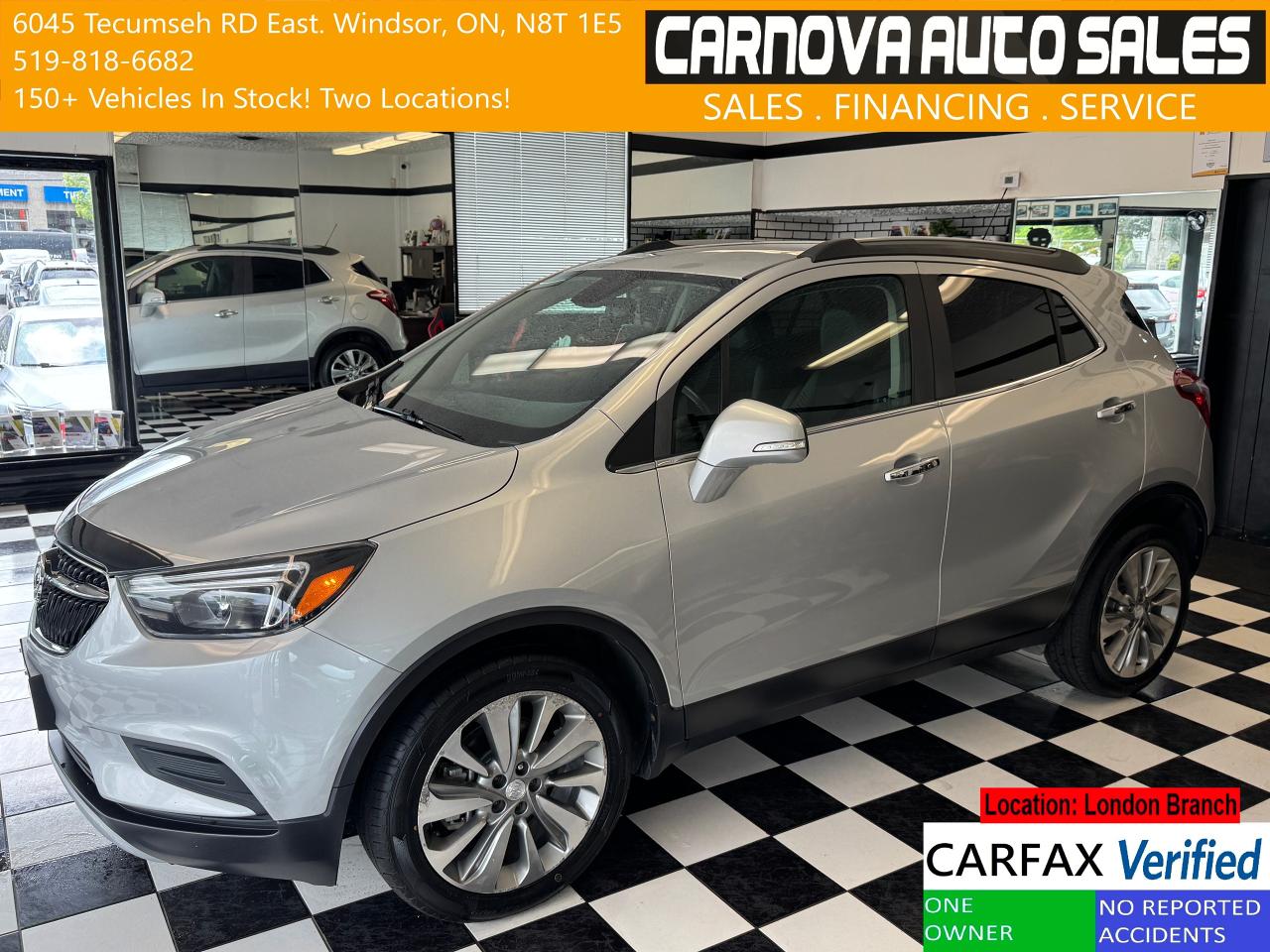 2017 Buick Encore Preferred+New Tires+Brakes+ApplePlay+CLEAN CARFAX Photo0