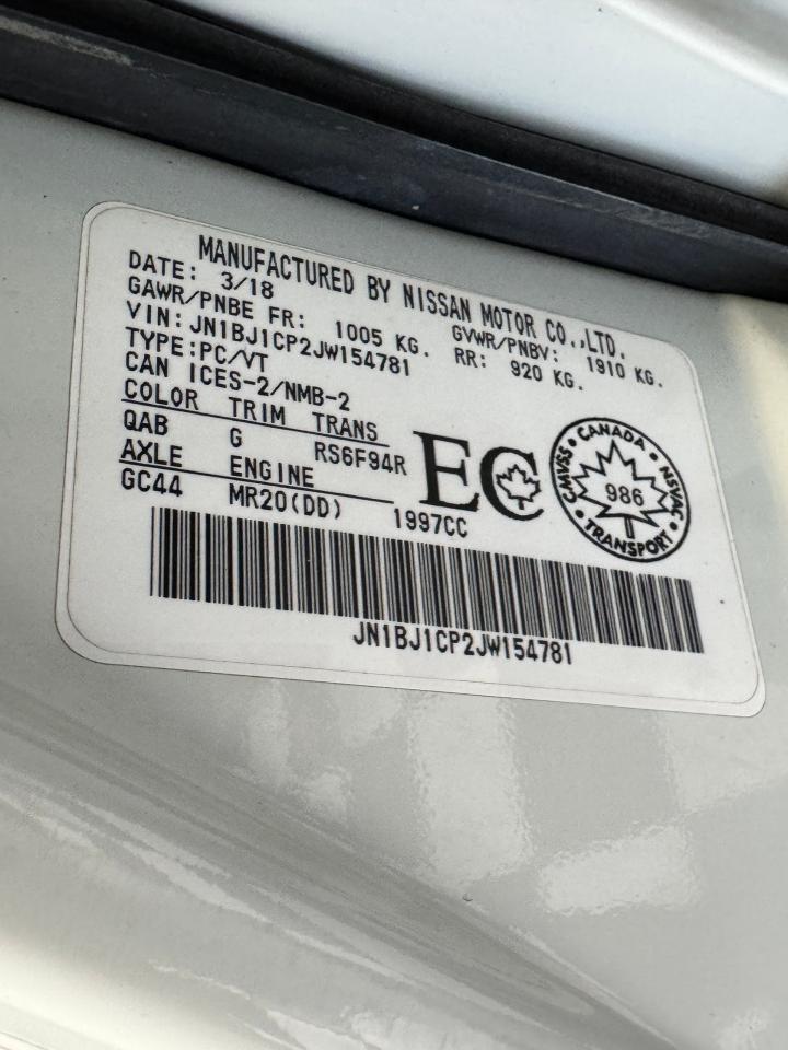 2018 Nissan Qashqai S+Camera+Heated Seats+A/C+CLEAN CARFAX Photo