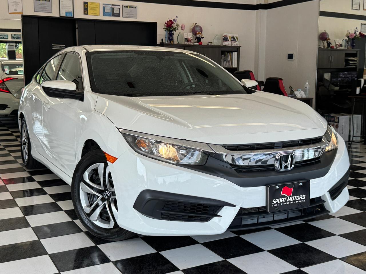 2016 Honda Civic LX+New Tires+Camera+Heated Seats+A/C Photo