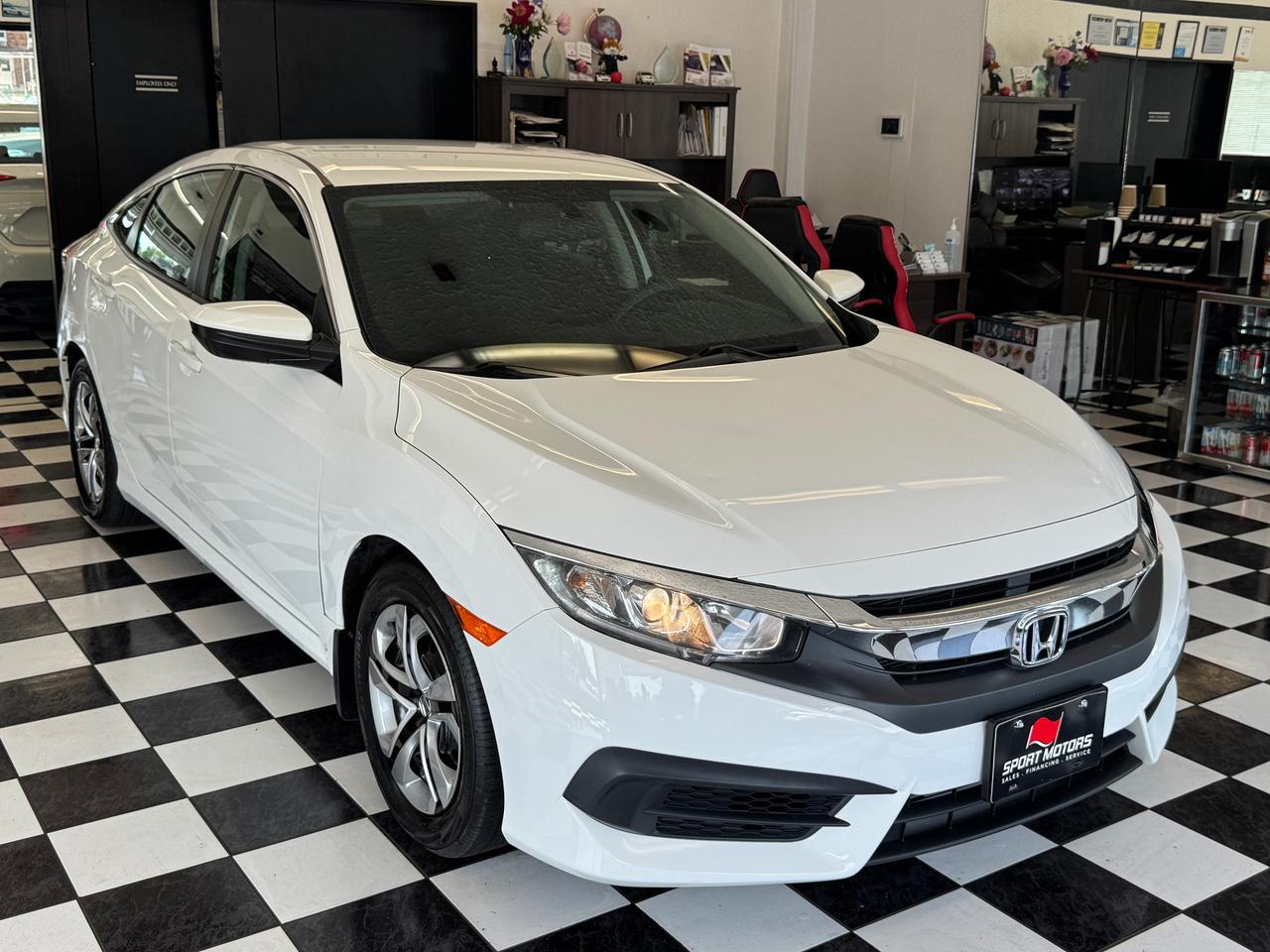2016 Honda Civic LX+New Tires+Camera+Heated Seats+A/C Photo