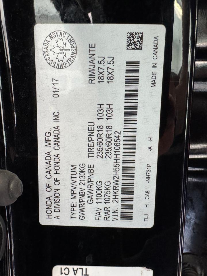 2017 Honda CR-V EX AWD+New Tires+Adaptive Cruise+LKA+CLEAN CARFAX Photo