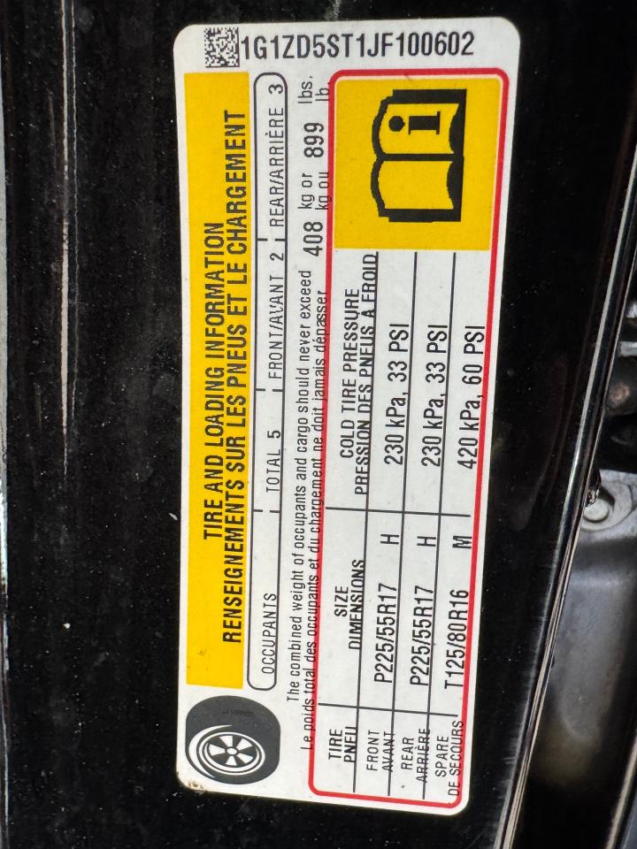 2018 Chevrolet Malibu LT+New Tires+Brakes+Remote Start+CLEAN CARFAX Photo