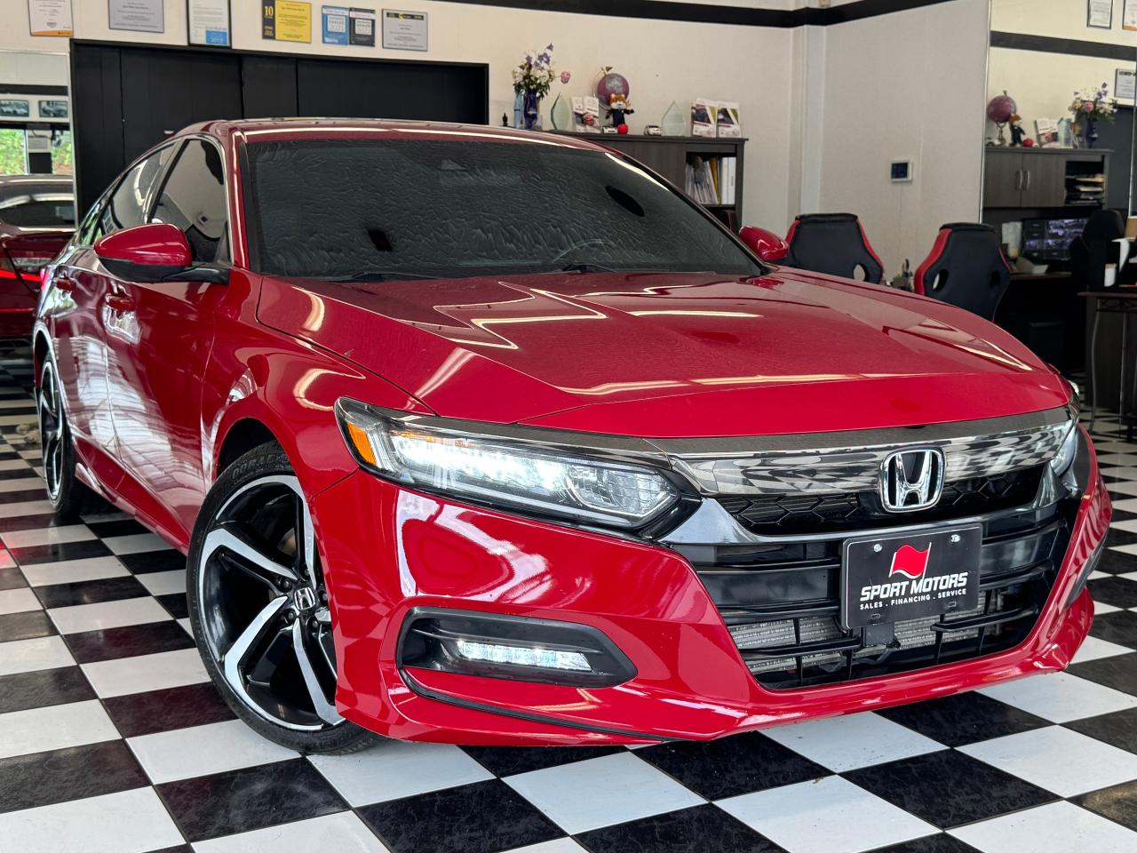 2018 Honda Accord Sport+New Brakes+Adaptive Cruise+CLEAN CARFAX Photo