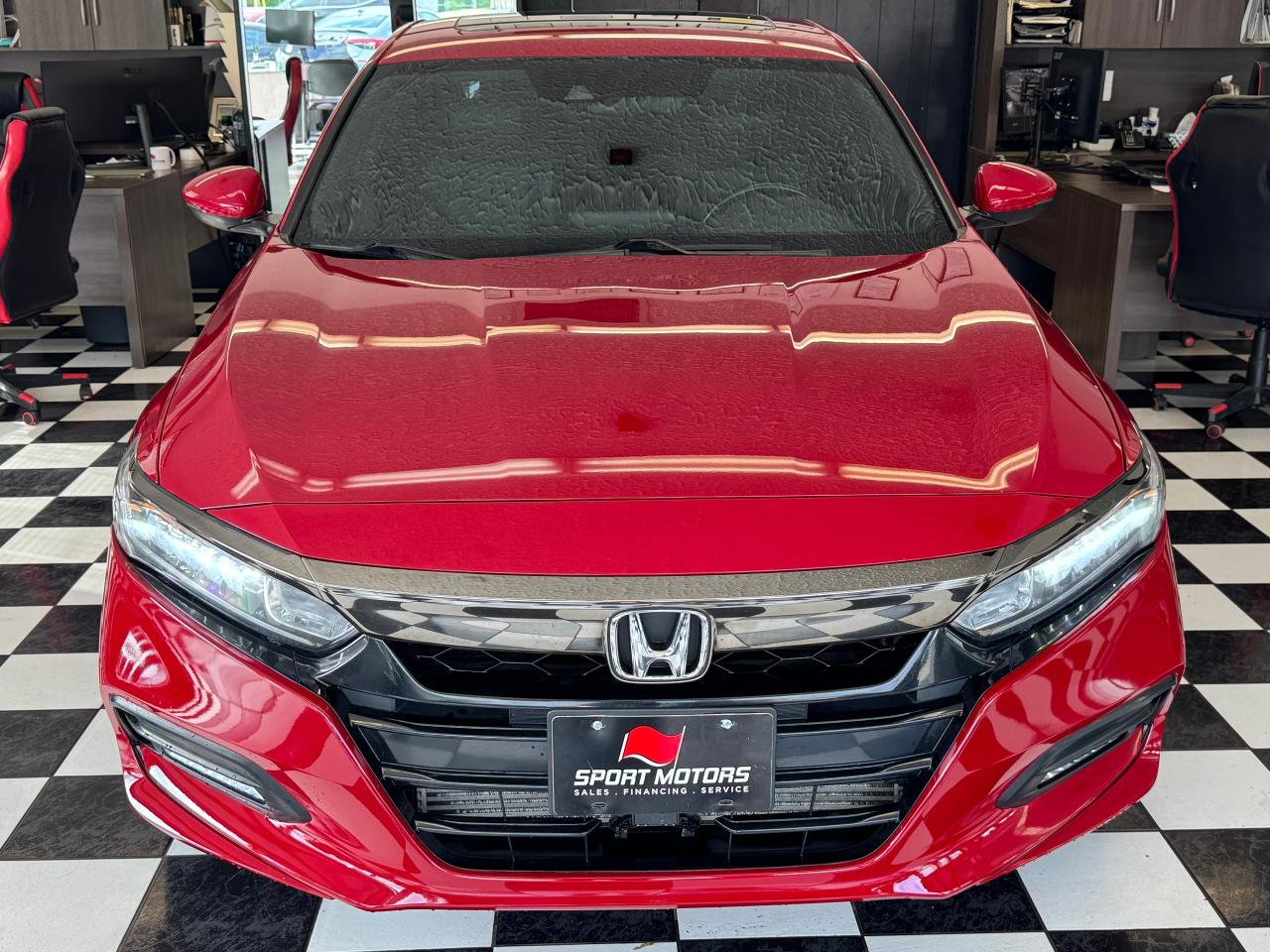 2018 Honda Accord Sport+New Brakes+Adaptive Cruise+CLEAN CARFAX Photo