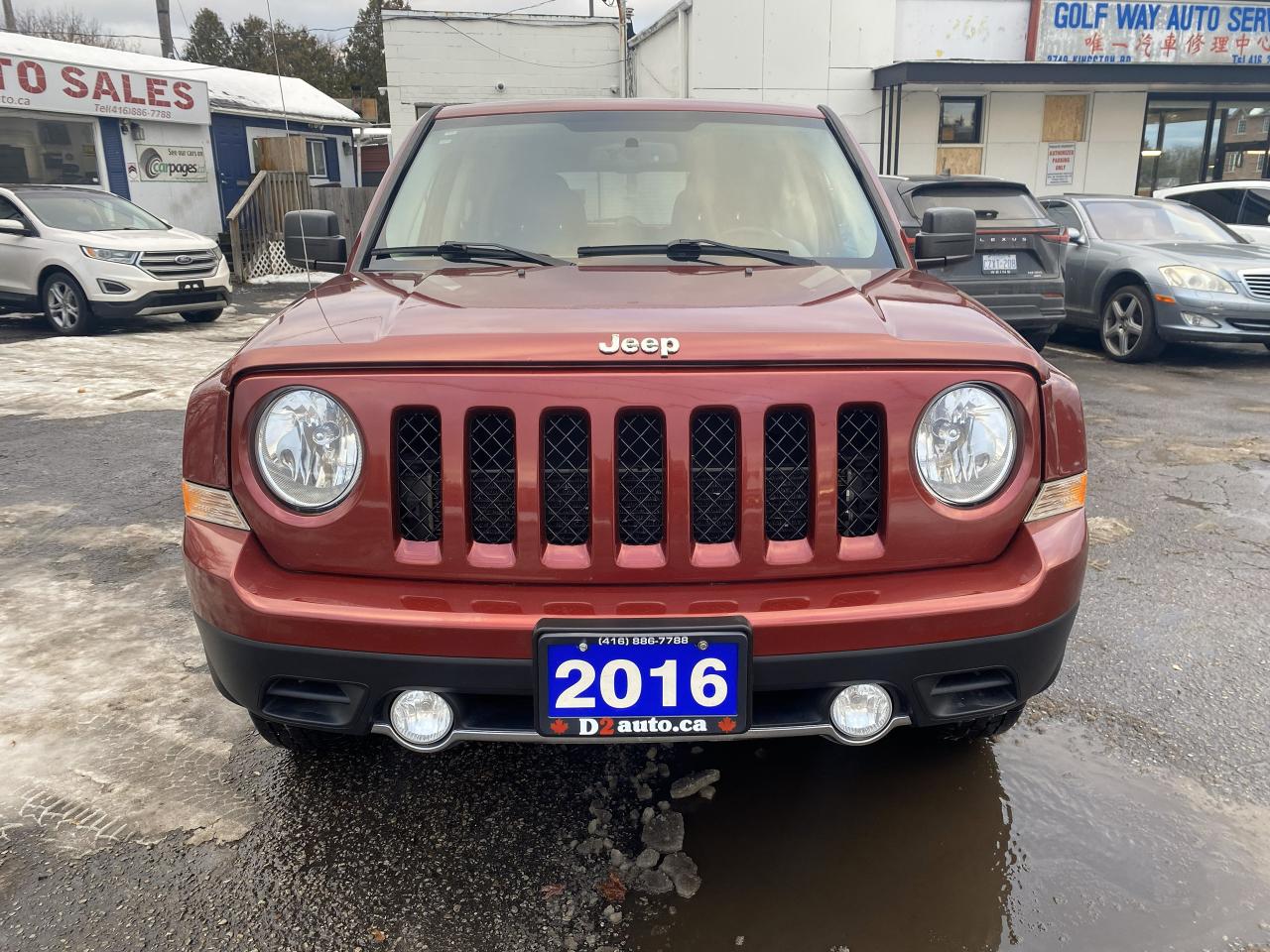 2016 Jeep Patriot NO Accident/High Altitude/Automatic/4x4/Leather Photo2