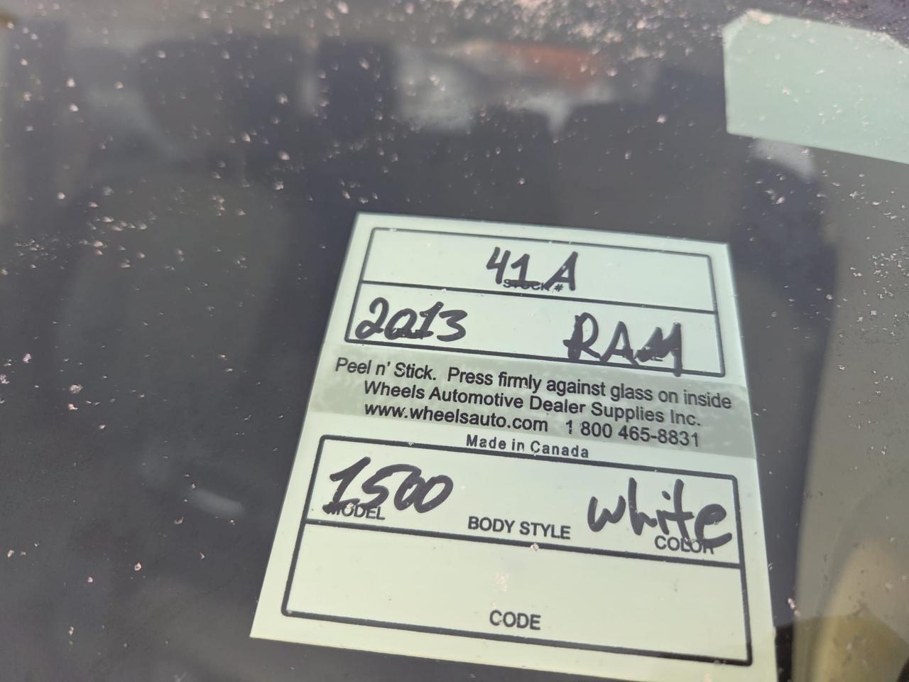 2013 RAM 1500 ST 4X4, V6, CREW CAB, OVERHEATS, AS IS SPECIAL Photo