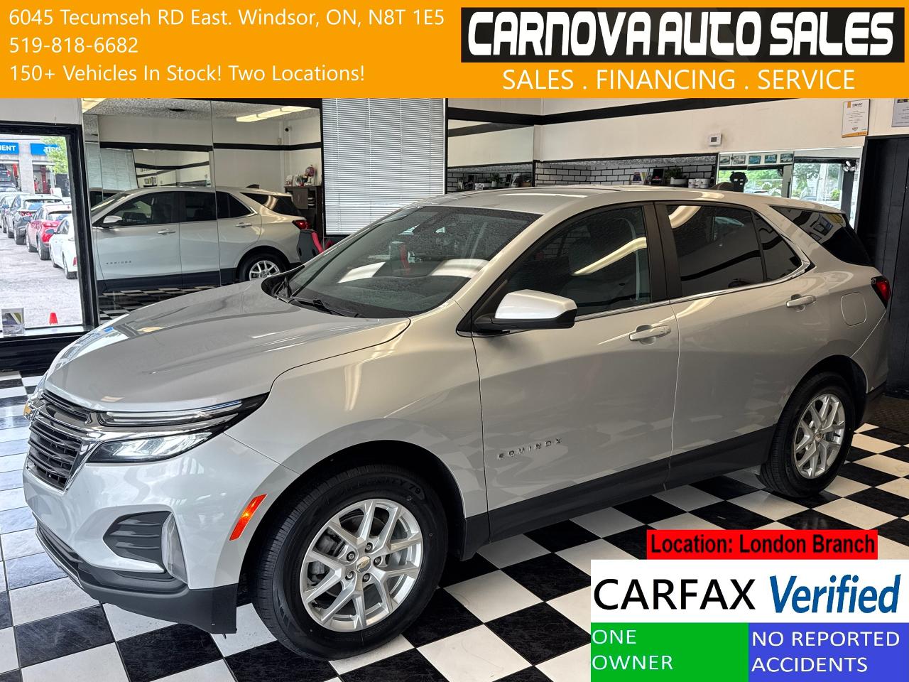 2022 Chevrolet Equinox AWD LT+New Tires+ApplePlay+CLEAN CARFAX Photo0