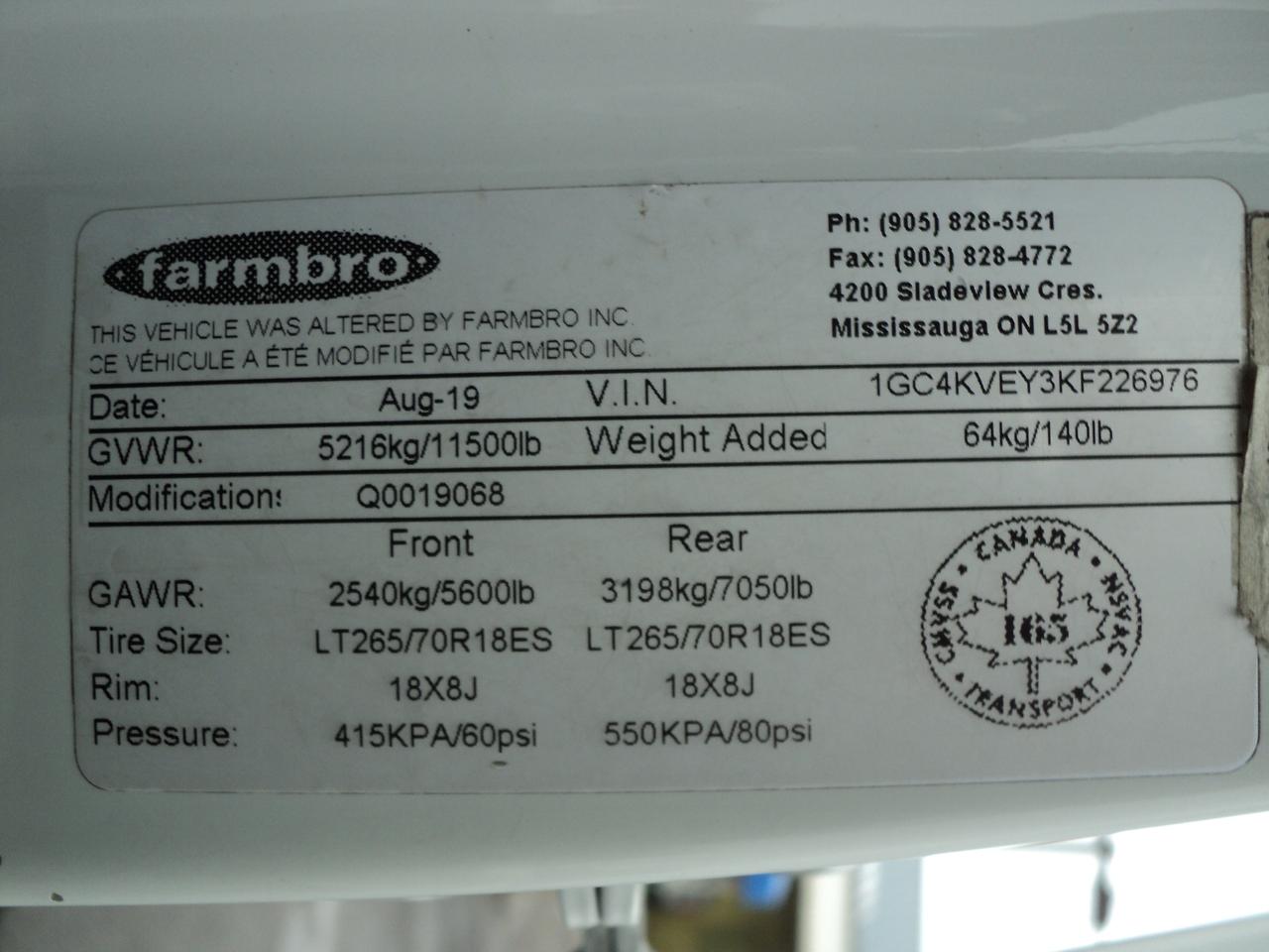 2019 Chevrolet Silverado 3500 HD WT CrewCab 4WD 6.6L8cylDiesel 6'7"Box Photo