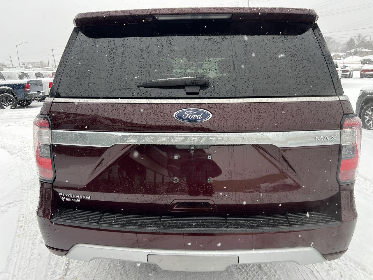 2020 Ford Expedition Max Platinum 4X4, 7 PASSENGER, MOONROOF, HEATED LEATHER SEATS, BACK UP CAM, NAV, POWER LIFTGATE!! Photo