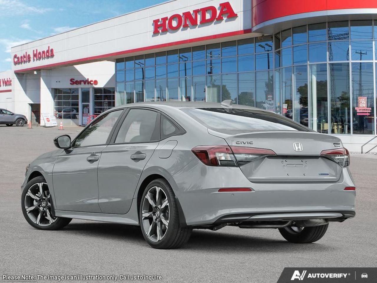 2026 Honda Civic Hybrid 4DR ECVT SPORT TOURI Photo4