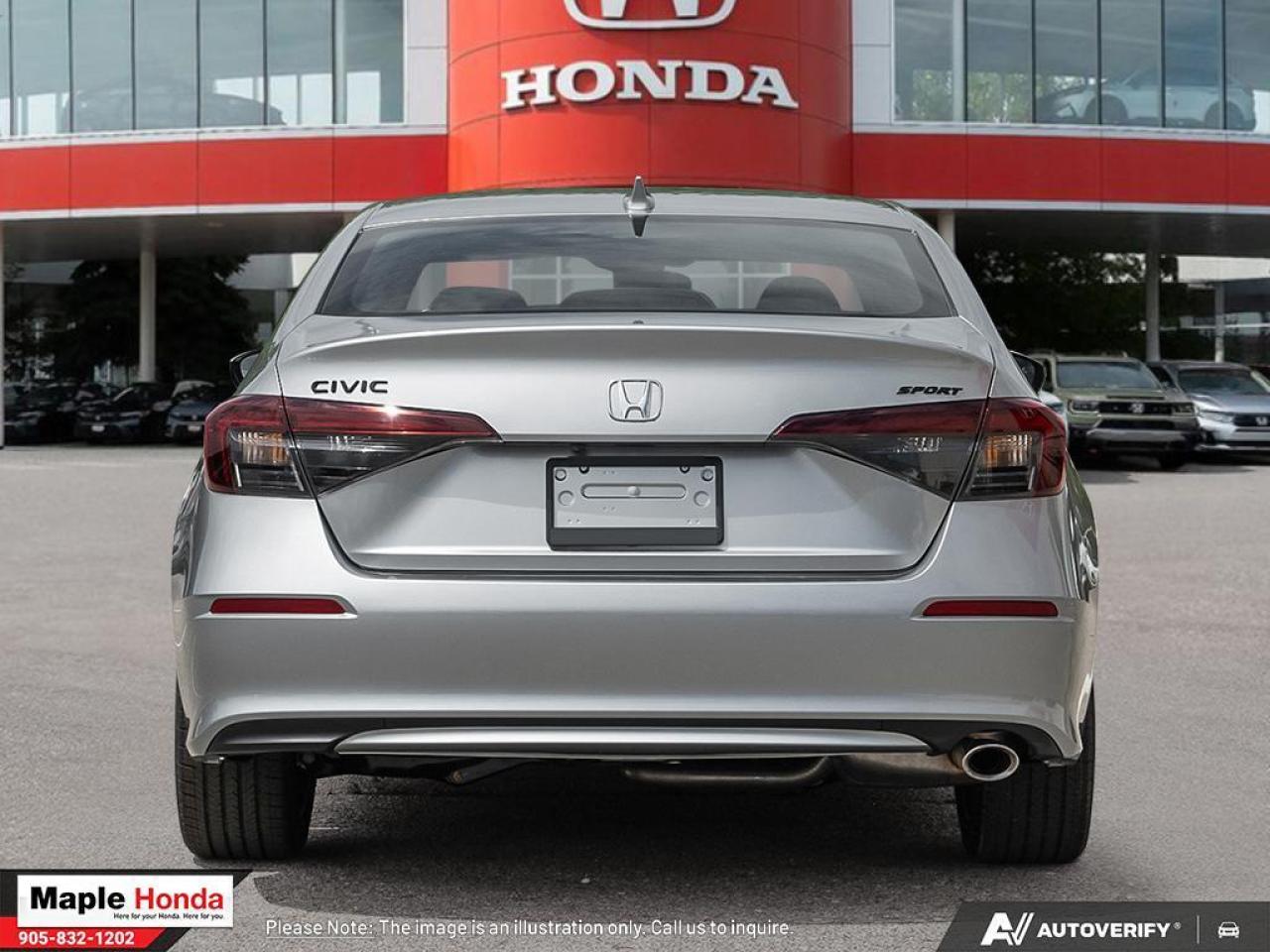 2026 Honda Civic Sedan CIVIC 4D SPORT CVT Photo4