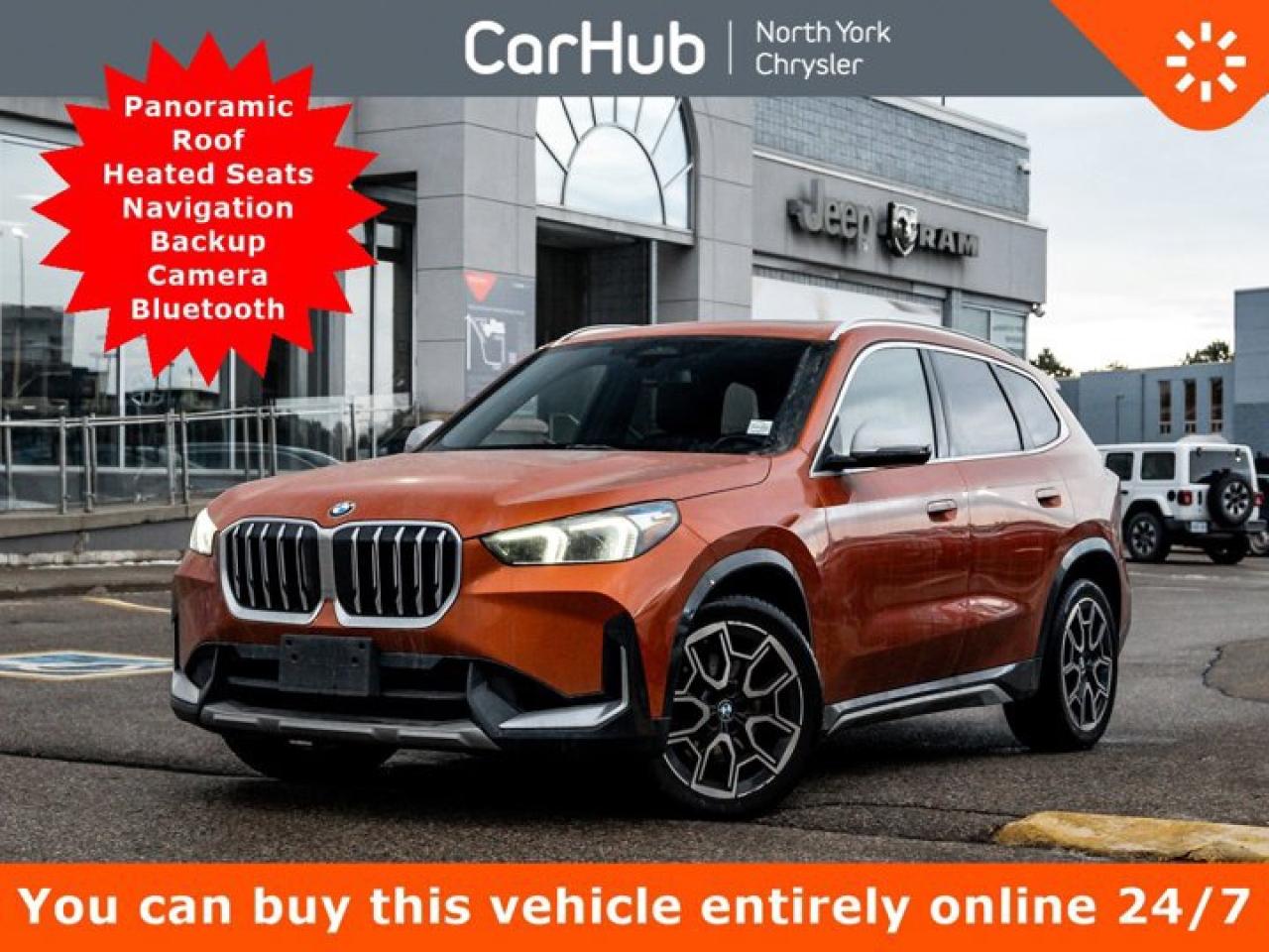 2023 BMW X1 xDrive28i Panoroof Heated Seats Navi Backup Cam Bluetooth Lane Departure Warning Photo0