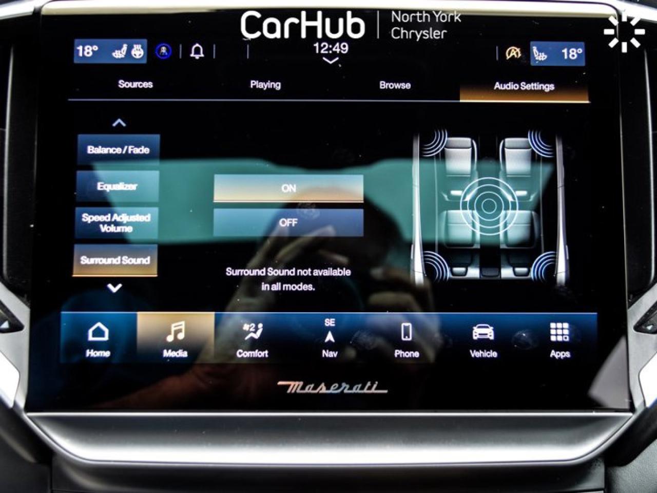 2021 Maserati Ghibli S Q4 GranLusso Sunroof 360 Cam Navi Bowers & Wilkins Active Blind Spot Assist Photo