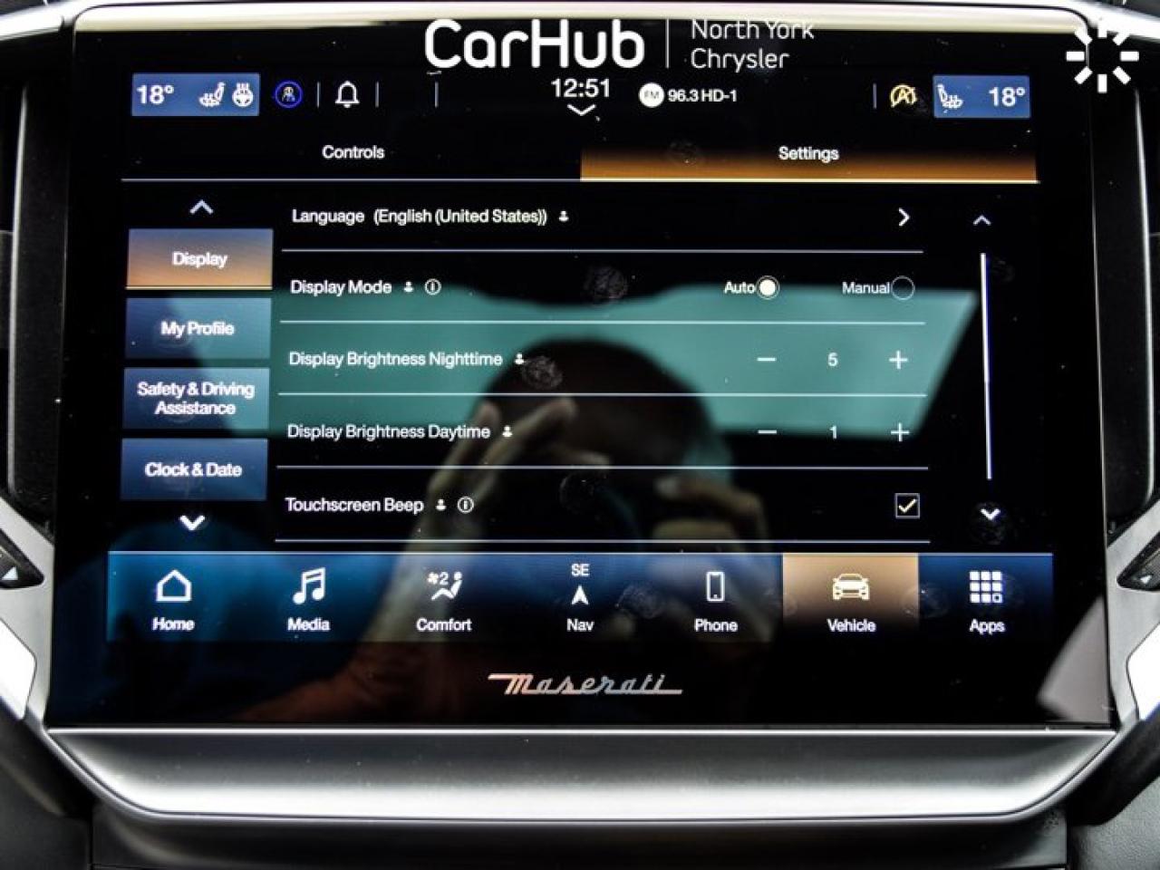 2021 Maserati Ghibli S Q4 GranLusso Sunroof 360 Cam Navi Bowers & Wilkins Active Blind Spot Assist Photo