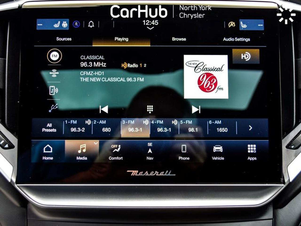 2021 Maserati Ghibli S Q4 GranLusso Sunroof 360 Cam Navi Bowers & Wilkins Active Blind Spot Assist Photo
