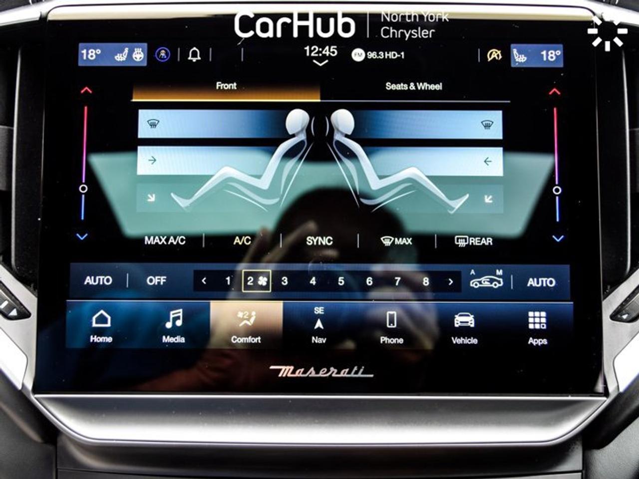 2021 Maserati Ghibli S Q4 GranLusso Sunroof 360 Cam Navi Bowers & Wilkins Active Blind Spot Assist Photo