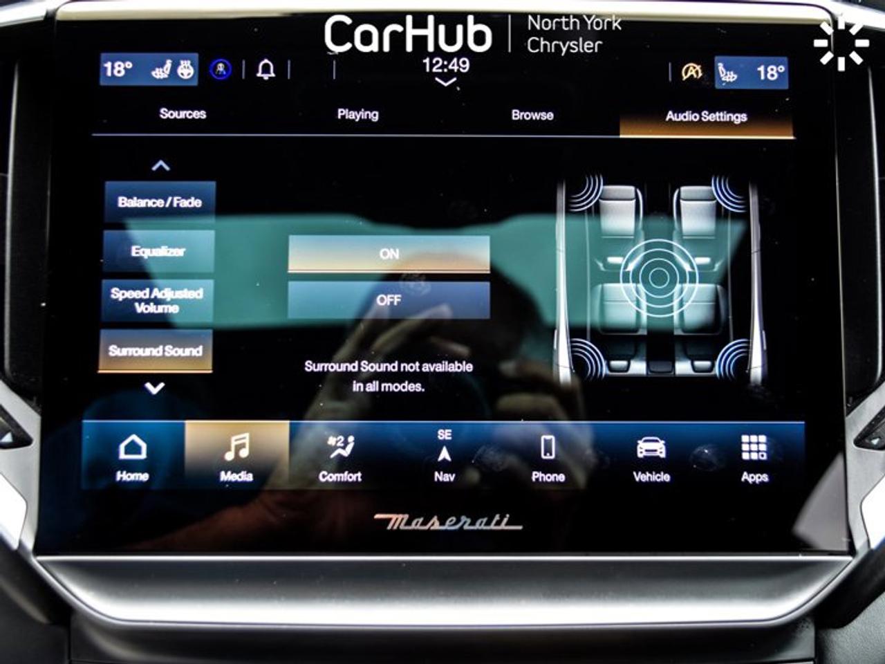 2021 Maserati Ghibli S Q4 GranLusso Sunroof 360 Cam Navi Bowers & Wilkins Active Blind Spot Assist Photo