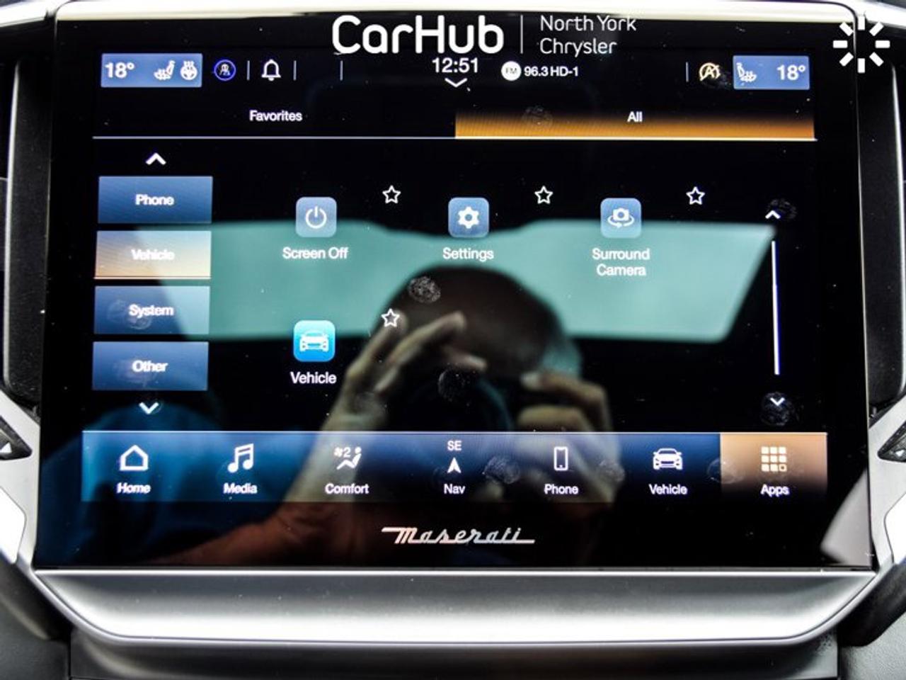 2021 Maserati Ghibli S Q4 GranLusso Sunroof 360 Cam Navi Bowers & Wilkins Active Blind Spot Assist Photo