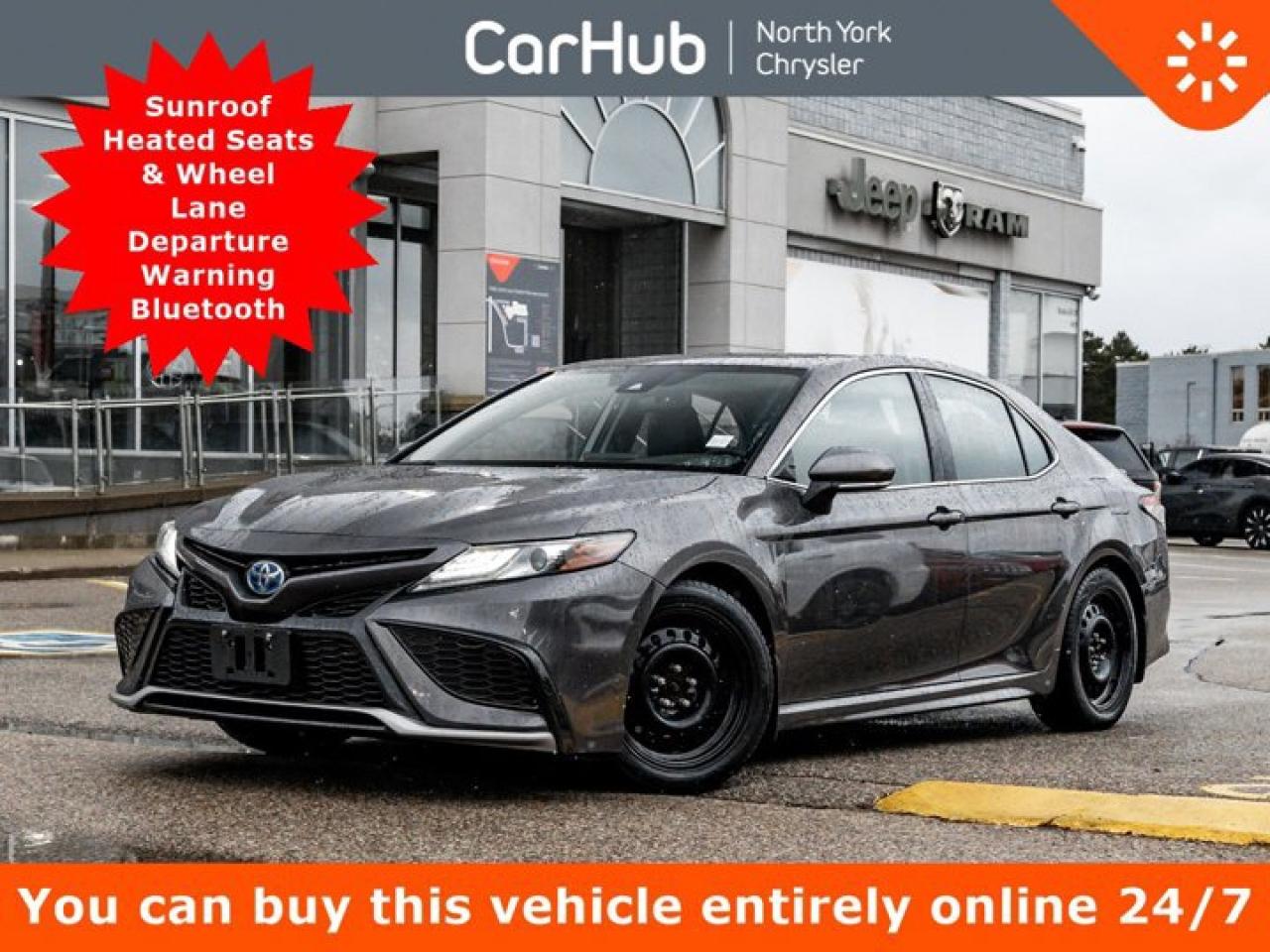 2022 Toyota Camry Hybrid XSE Sunroof Heated Seats & Wheel Lane Departure Warning Photo0