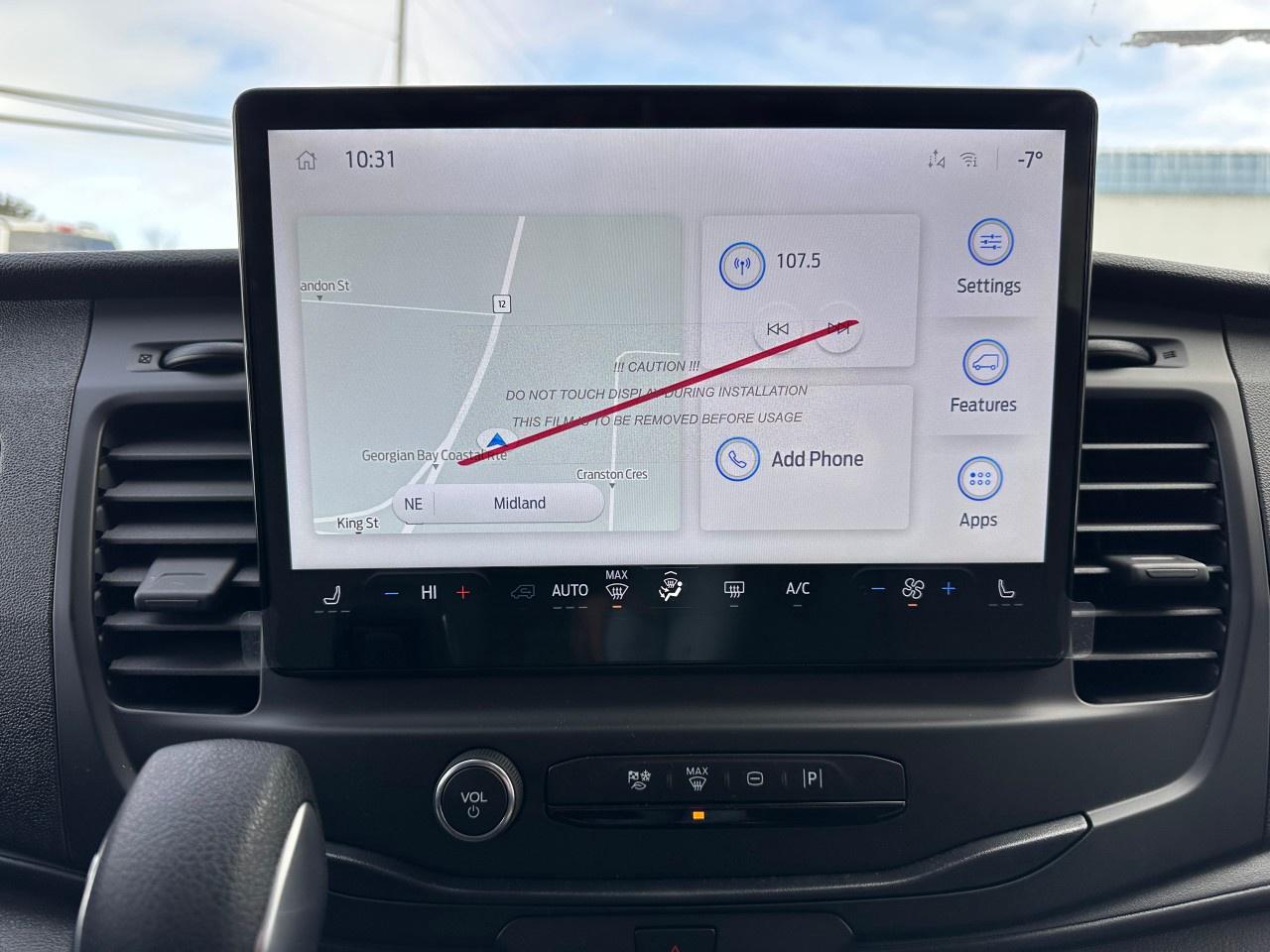 2025 Ford Transit Cargo Van T-250 148" MED RF 9070 GVWR AWD Photo